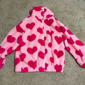 HeartPrint Pink Jacket